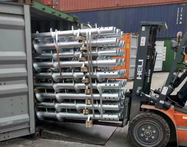 Packed screw piles-4
